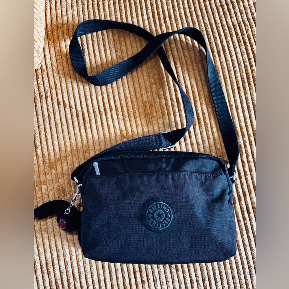 Kipling Women's Black Abanu Small Crossbody Bag